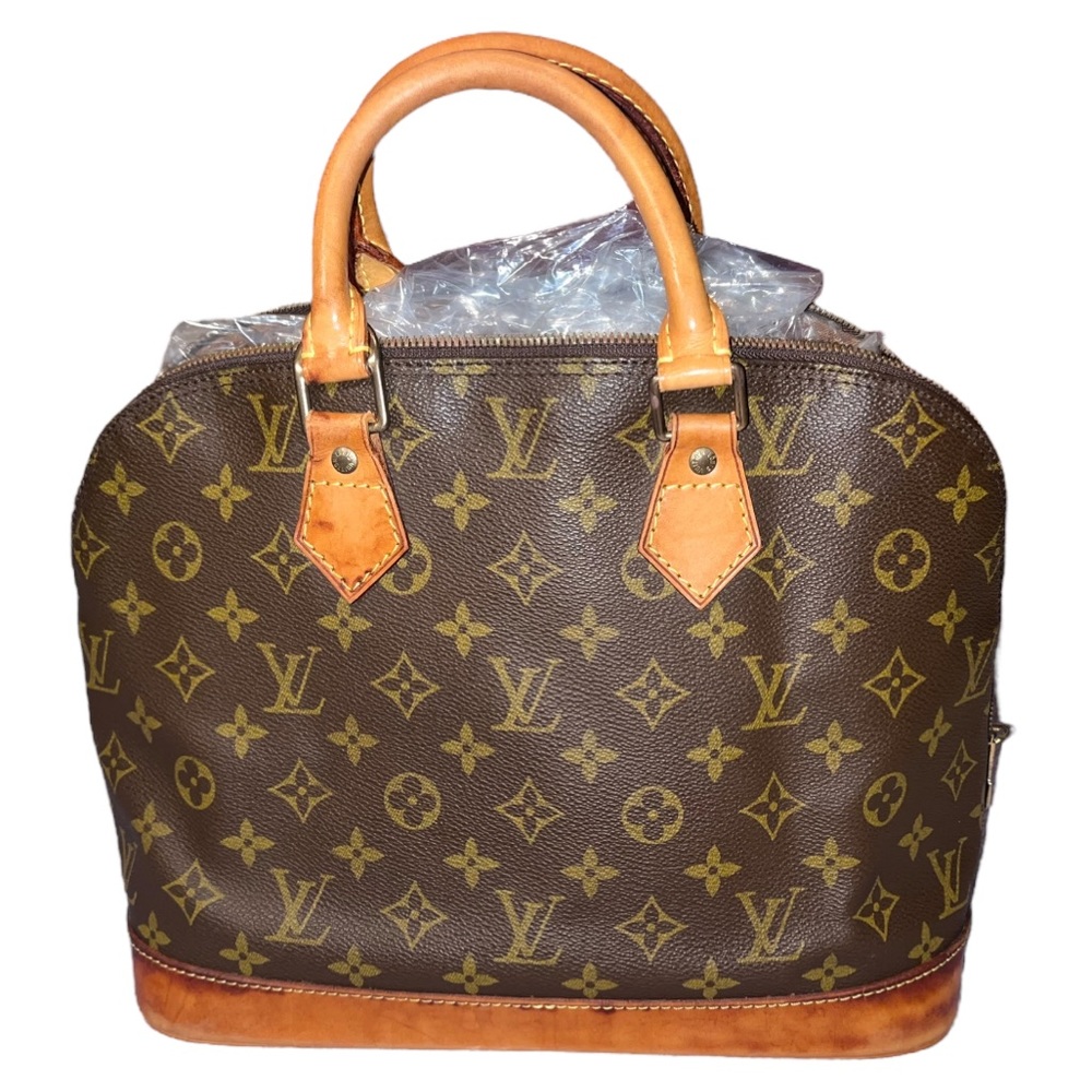 LOUIS VUITTON Vintage Authentic Alma Purse Bag Satchel Serial # BA1905 - Picture 13 of 13
